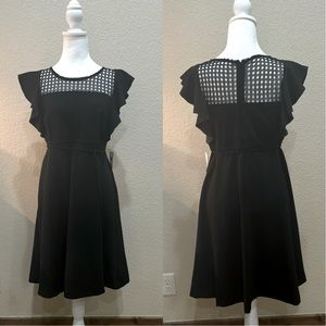 Motherhood Maternity Elegant Black Dress Size M